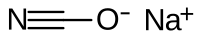 Sodium Cyanate.svg