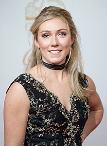 Sportler des Jahres Österreich 2016 red carpet Mikaela Shiffrin 5.jpg