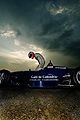 Au volant lors du Championnat Formula 2000 aux États-Unis.