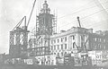 Stockport Town Hall under construction c.1907