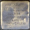 Stolperstein für Helene Berlin (Eifelstraße 27)