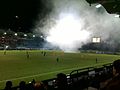 Beim ÖFB-Cup-Viertelfinale Sturm gegen Austria Wien im März 2009