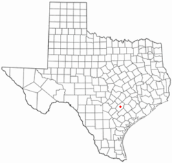 Location in the state of Texas