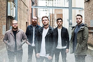 The Color Morale in 2016. From left to right: Honson, King, Rapp, Carey, Saunders