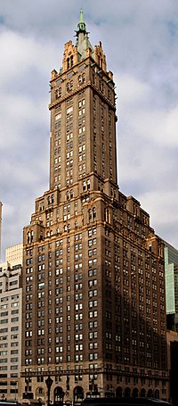 The Sherry Netherlands Hotel in New York City crop.jpg