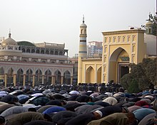 The Thousands Ruk'u on Eid-ul Fitr at Id Kah Mosque.jpg