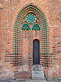 Gotycki portal w fasadzie północnej