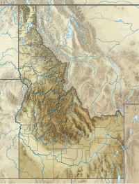 Brocky Peak is located in Idaho