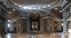altar inside St. Peter'.