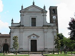 Simbahan ng San Leonardo in Villarocca, Pessina Cremonese