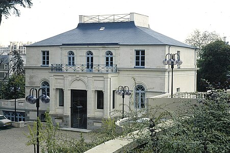 North facade - garden side