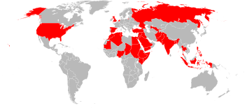Countries in which Islamist terrorist attacks ...