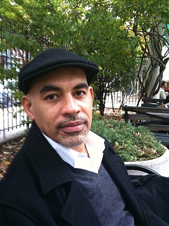 English: Willie Perdomo, poet and publisher.