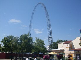 Xtreme SkyFlyer в Canada's Wonderland в Воане, Онтарио, Канада - 20110717.jpg