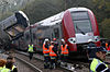 Aftermath of the Zoufftgen train collision