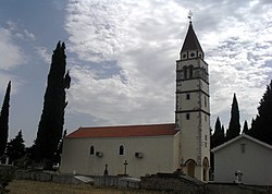 Donji Karin - srbska pravoslavna cerkev "Sv. Kirik i Julita"