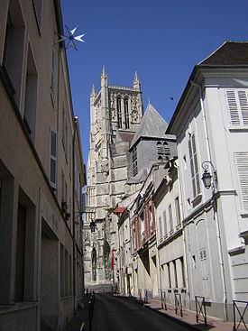 A Catedral de Meaux.