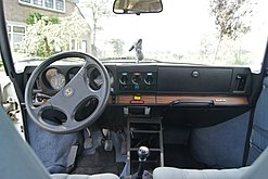 "סאאב 90", שנת 1986 - מבט לתא הנהג