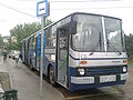 A 38-as busz végállomásán várakozó Ikarus 280-as (2010.04.26.)