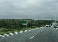 A22 northbound towards East Grinstead - geograph.org.uk - 68150.jpg