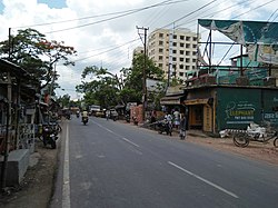 Andul Road (part of SH 6), Argari