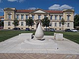 Béres well, Gábor Miklya a Jász-Nagykun-Szolnok County Hall, 2017 Szolnok