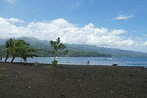 Blick vom Pointe Vénus auf die Baie de Matavai