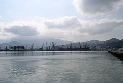Batumi: Seit über 100 Jahren Exporthafen Georgiens