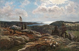 Näkymä Laatokasta, 1878