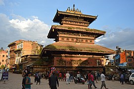 Bhairabnath nella Piazza Durbar di Bhaktapur.