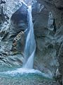 Der Wasserfall, bis zu dem die Klamm begehbar ist