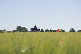 A general view of Maizières-la-Grande-Paroisse