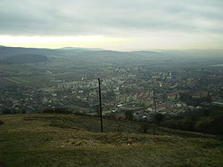 Skyline of Cristuru Secuiesc