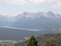 Redfish Lake from Boundary Creek