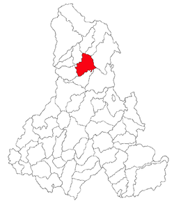Location of Ditrău
