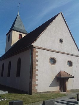 De Sint-Vituskerk in Griesbach