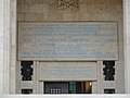 Entrance to chapel of Jerusalem British Military Cemetery