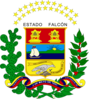 Escudo de  Estau Falcón