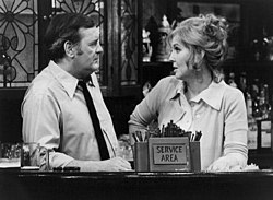 Eugene Roche Anne Meara The Corner Bar 1973.JPG