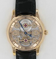 Tourbillon with three gold bridges, Girard-Perregaux