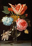 Bloemen in een vaas, met passiebloem (1668), privécollectie VS