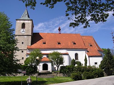 L'église Sainte-Marguerite.