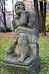 Die Sinnende (Znaczące [istnienie]), 1980, Schlosspark Biesdorf Berlin-Marzahn