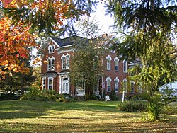 The Joseph L. DeYarmon House, a historic site in the township