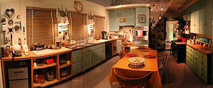 Julia Child's Kitchen on display at the Nation...