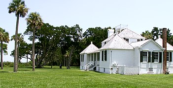 Maison des propriétaires dans la plantation Kingsley
