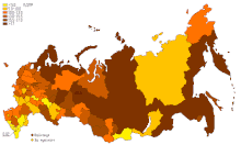 Results for LDPR by region LDPR 2011duma.gif