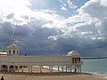 Badestranden La Caleta ligger i Cádiz' gamleby.