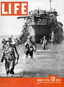 Couverture de Life, 27 mars 1944