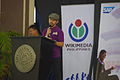 A Phil IT Organization representative welcomes participants.